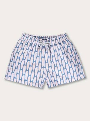 Boys Polka Palms Staniel Swim Shorts