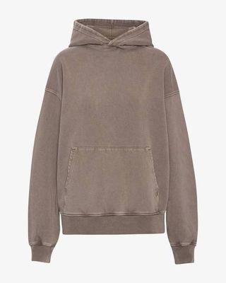 Organic Oversized Hood - Faded Khaki