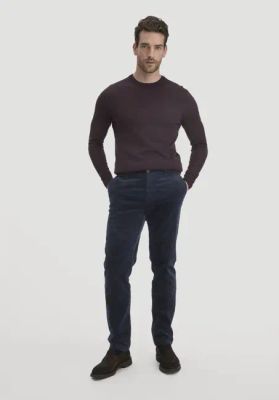 LENN Regular corduroy trousers made from organic cotton
