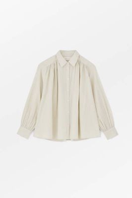 Louise shirt - Light blue/White stripe