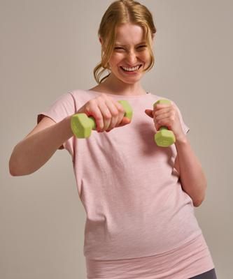 Short Sleeve Slub Bamboo Flow Top