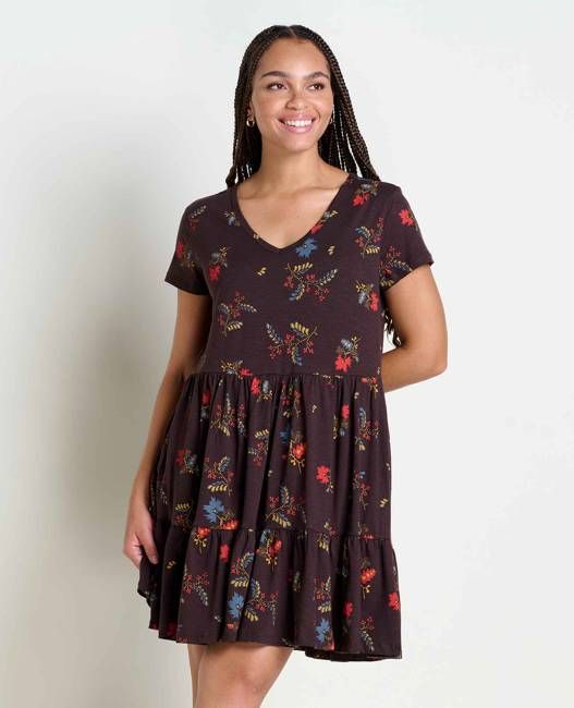 Marley Tiered Short Sleeve Dress