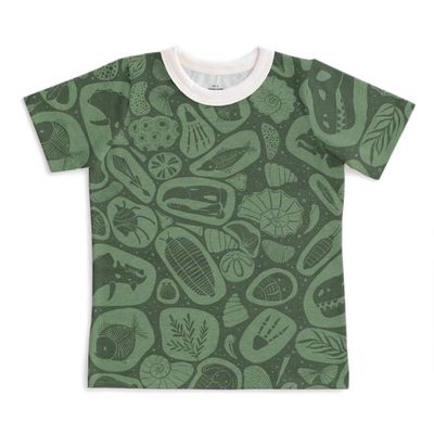 Short Sleeve Tee - Fossils Green