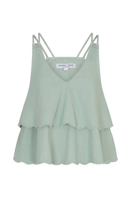 Gilly Vest In Sage