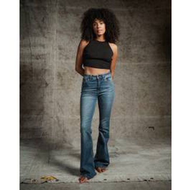 Lisette Flare Super Aged Blue