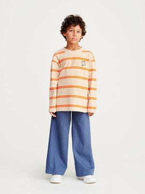 Ray striped jacquard shirt, kids