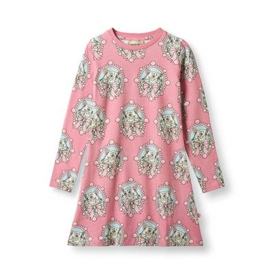 Gala dress with cats