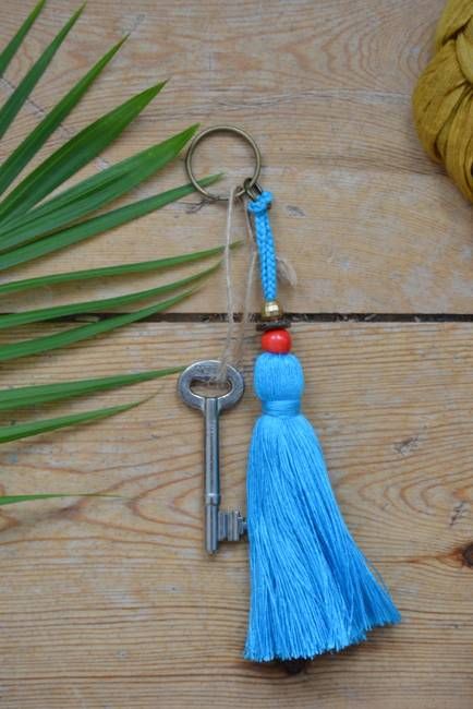 Nangi Hand Made Tassel Key Ring