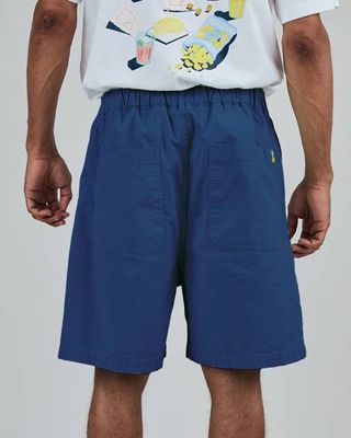 Entspannte Shorts Dolphin Blue