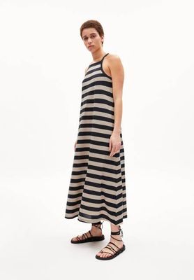 THIDAA BLOCK STRIPES | night sky-light desert