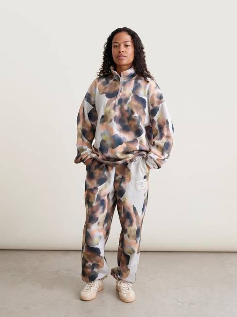 Aquatic zip sweatshirt