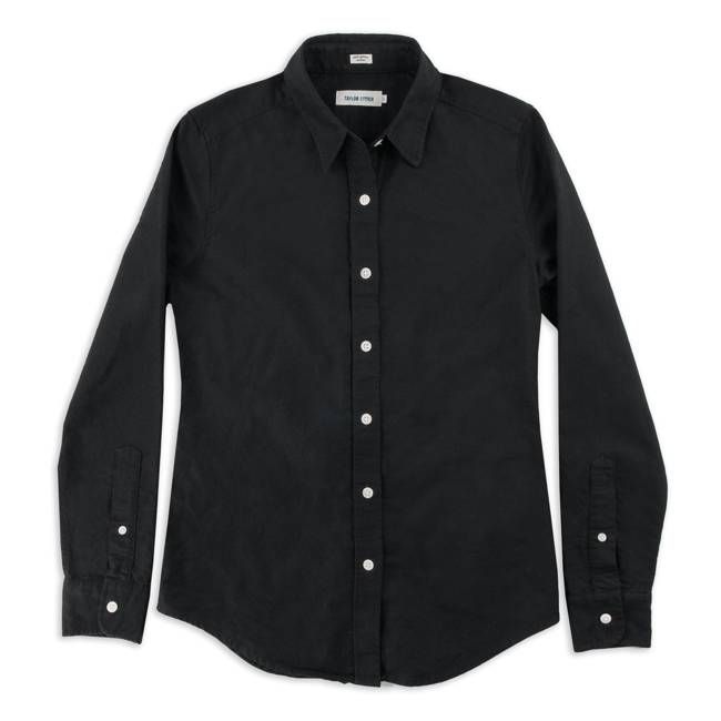 The Katherine in Washed Black Oxford