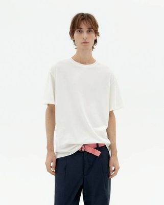 White basic Aaron t-shirt