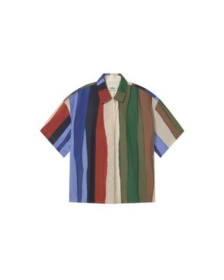 Poplin striped river Anna blouse