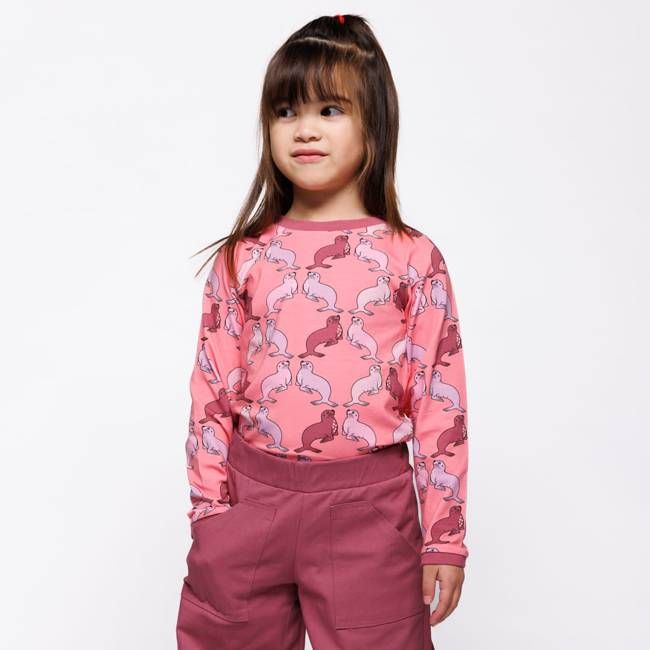 Elstar long-sleeved top with sea lions