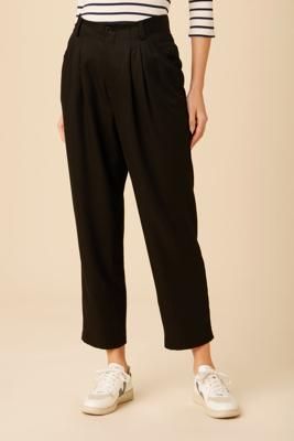 Marta Trousers Black Tencel • LOUD BODIES: Inclusive, Ethical, Sustainable  Fashion