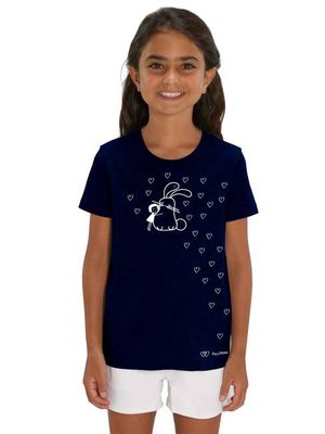Bunny Kids T-Shirt dark blue