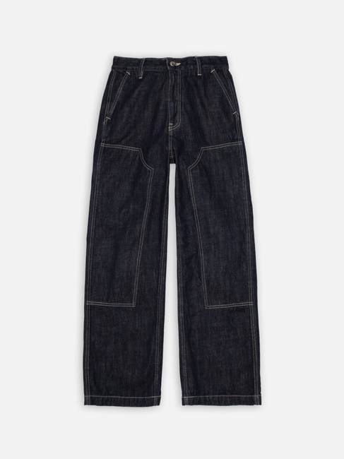Wendy Double Knee Denim Pants Dark Blue | Nudie Jeans