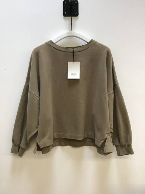 Serenity Organic Cotton Sweatshirt in Lichen S Preloved