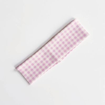 Classic Headband, Gingham Print, Bubble, OS
