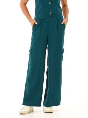 Alessandra Breezy Linen Cargo Pant