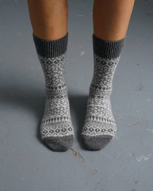Tomi Wool Jacquard Sock