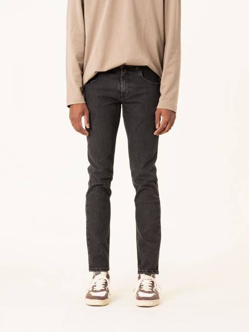 MEN'S SLIM JEANS FLAMINGO DARK GRAY ORGANIC COTTON