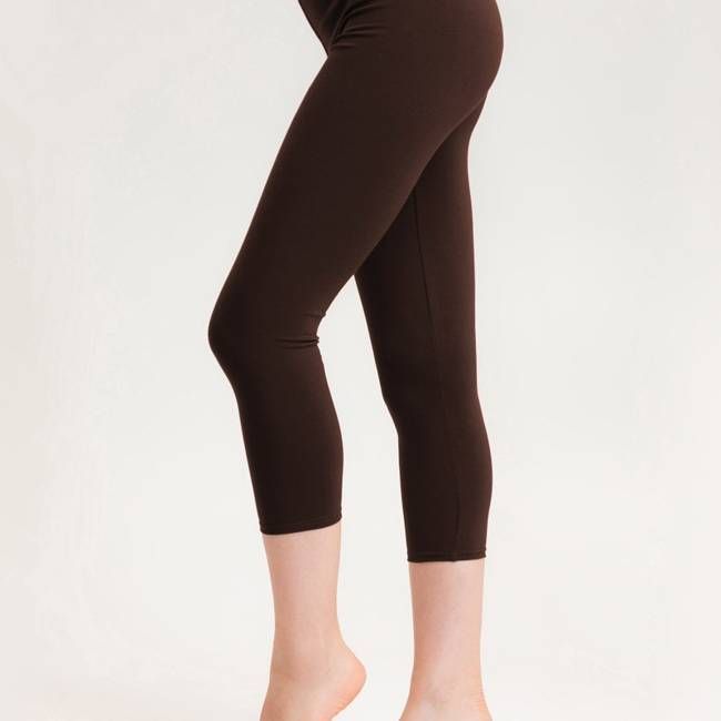 Bio Capri Leggings braun - kaufen