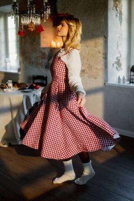 Pinafore Dress, Sleeveless