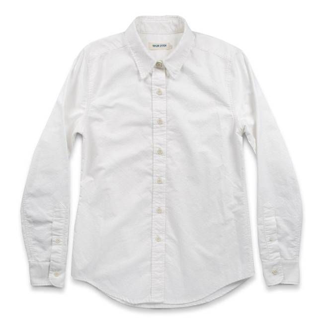 The Katherine in White Pinpoint Oxford