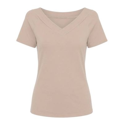 Bio T-Shirt Due sand (grau)