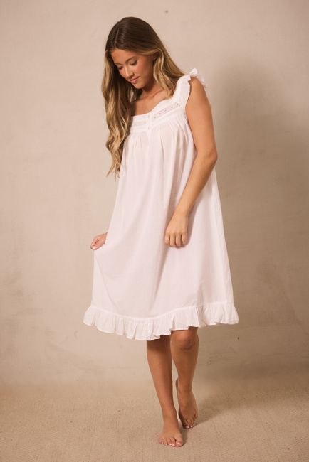 Ella Flutter Sleeve Nightgown