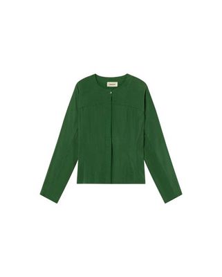 Green Cupro Briana blouse