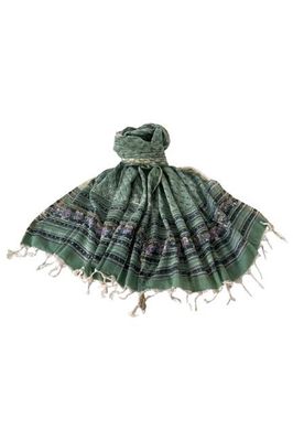 Stola Nr. 16 aus Baumwolle mit Blockprint Jodhpur Bearbeiten