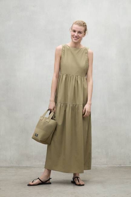 KHAKI BOSSA DRESS