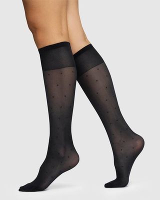 Doris Dots Kniestrümpfe