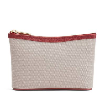 Mini Canvas Zipper Pouch