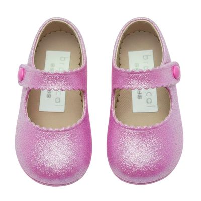 Britannical x Early Days - Emma Pre-Walker Babyschuhe - Cherry Glitter