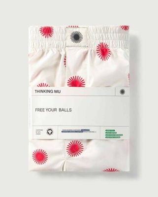 White red sun boxers