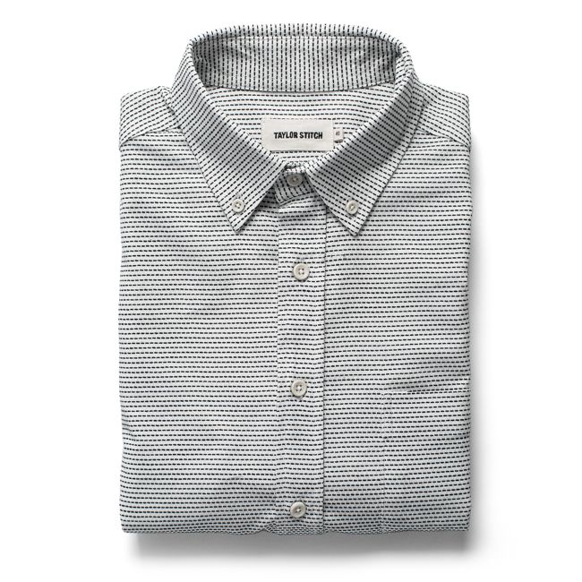 The Jack in White Reverse Jacquard