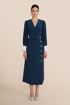 Amanda Polka Dot Dress
