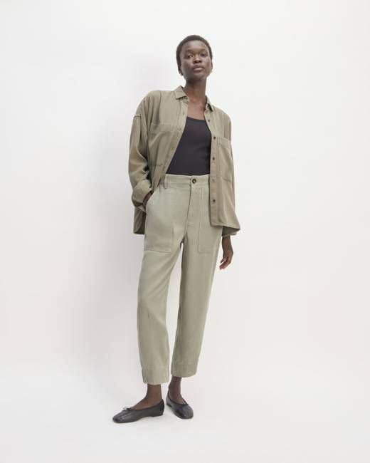 The Utility Pant in Buttersoft | Sage Green