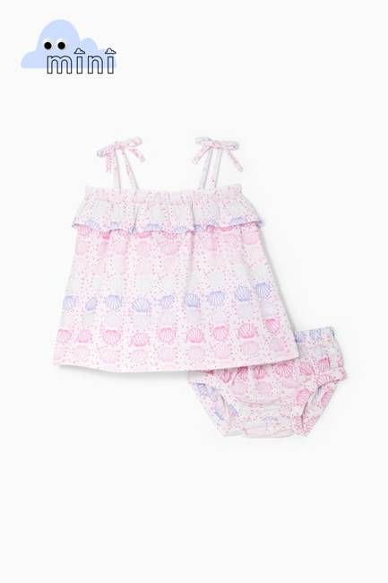 Ruffle Shell Strap Top