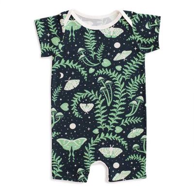 Summer Romper - Luna Moths Night Sky