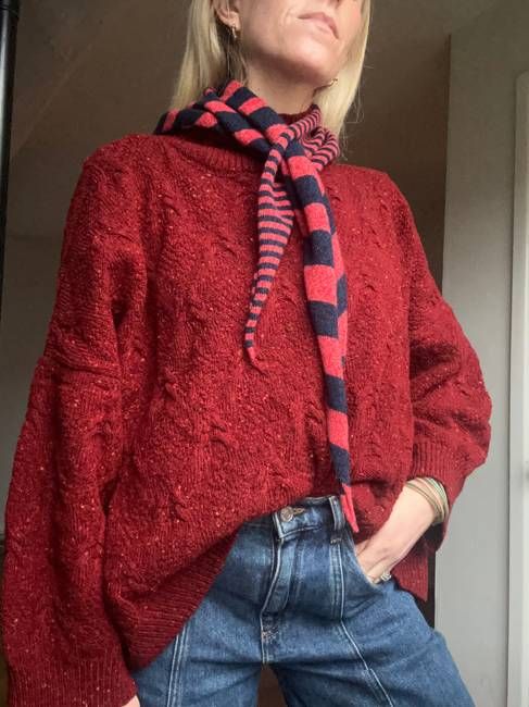 Notgrove Neckerchief - Blackberry