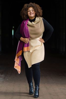 JULAHAS+ Cotton Cape Peach Melba