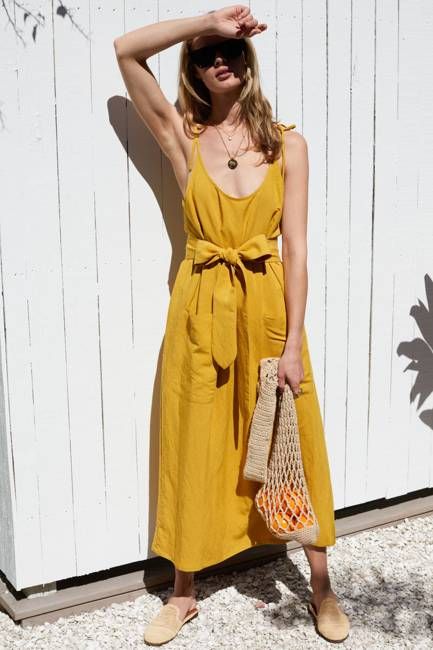 Livia Sundress - Golden Wheat