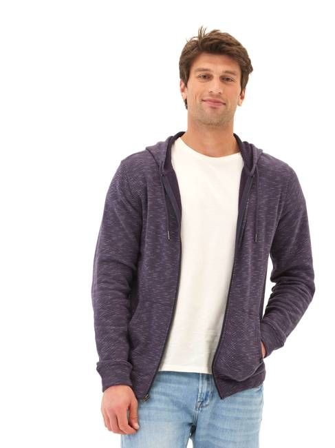 Jordyn Stripe Terry Full Zip