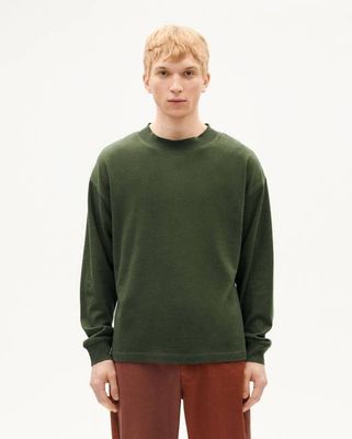 Green thick hemp Doug t-shirt