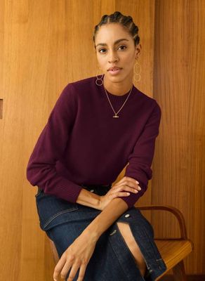 Zucca Wool Blend Crew Neck Jumper
